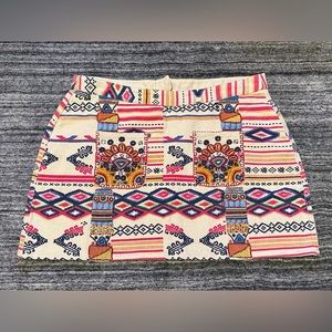 Calypso St. Barth Multi-Color Beaded Skirt - Size L